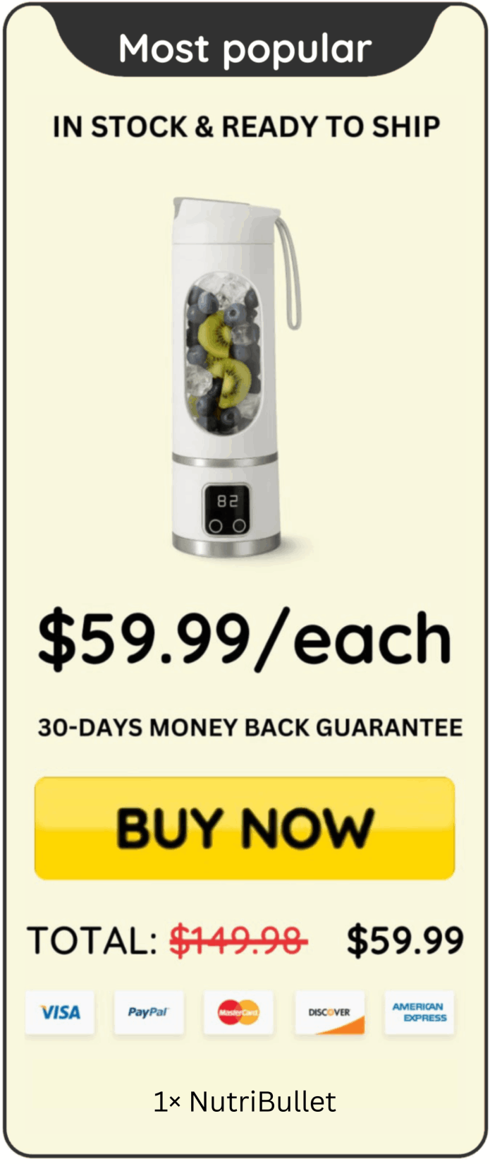 NutriBullet offer price