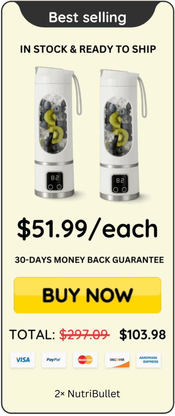 NutriBullet offer price